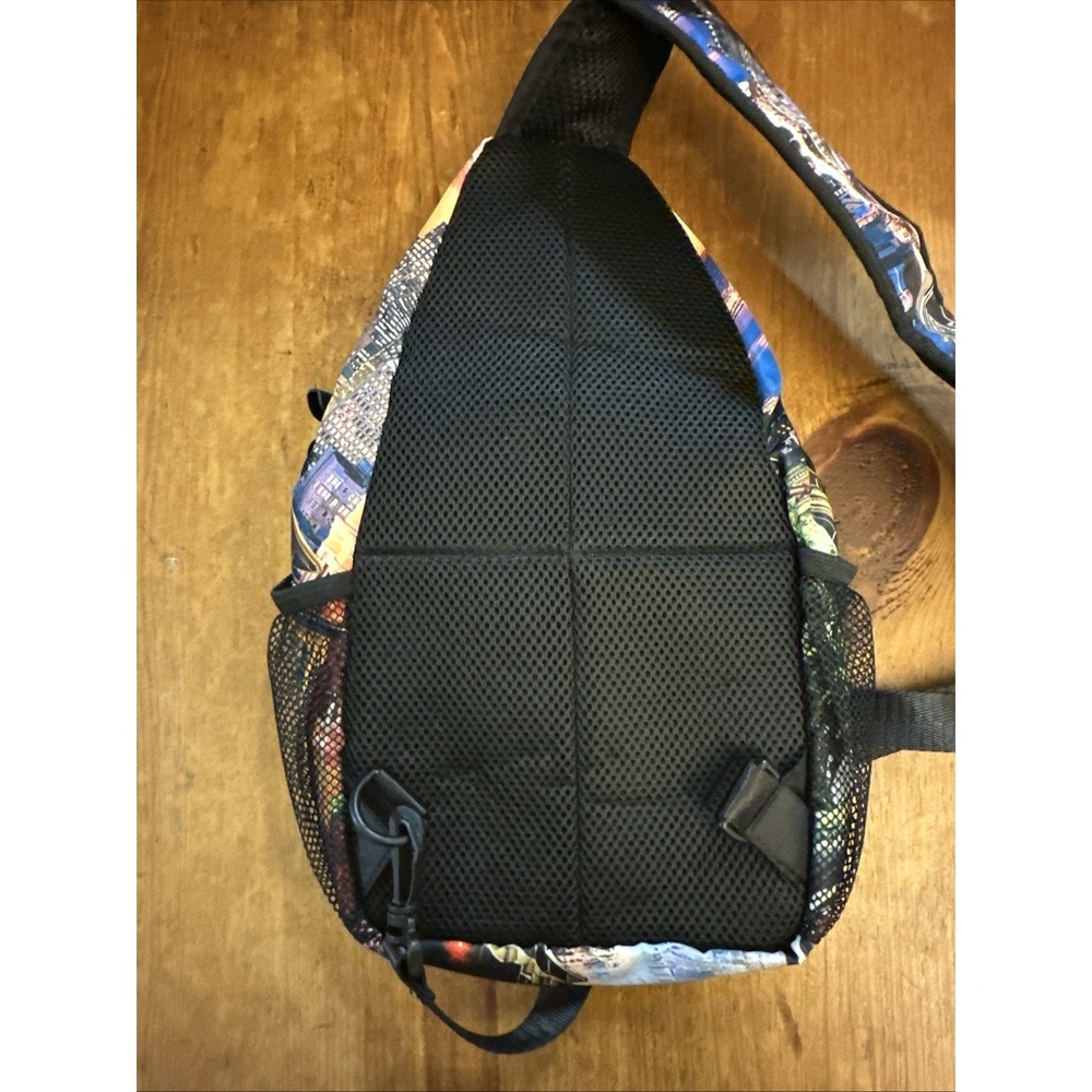 San Francisco Downtown Trolley‎ Sling Shoulder Bag Mesh Back - Picture 5 of 7
